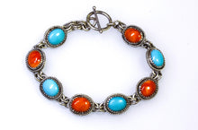 Load image into Gallery viewer, Spiny Oyster, Speeping Beauty Link Bracelet
