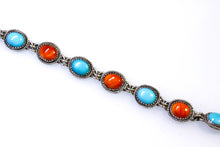 Load image into Gallery viewer, Spiny Oyster, Speeping Beauty Link Bracelet
