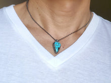 Load image into Gallery viewer, Turquoise Mountain Teardrop Pendant