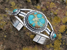 Load image into Gallery viewer, Royston Turquoise Three Stone Bracelet