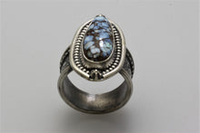Load image into Gallery viewer, Kazakhstan Long Tear Drop Ring