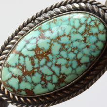 Load image into Gallery viewer, Spider Web Kingman Turquoise Celtic/Viking Weaved Bracelet