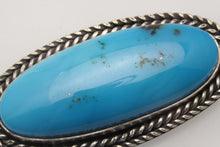 Load image into Gallery viewer, Kingman Turquoise Oval Pendant