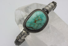 Load image into Gallery viewer, Turquoise Mountain Celtic/Viking Weaved Bracelet