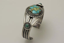 Load image into Gallery viewer, Royston Turquoise Three Stone Bracelet