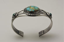 Load image into Gallery viewer, Royston Turquoise Three Stone Bracelet