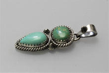 Load image into Gallery viewer, Campitos and Kingman Small Two Stones Pendant
