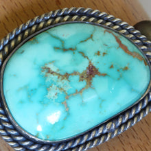 Load image into Gallery viewer, Turquoise Mountain Celtic/Viking Weaved Bracelet
