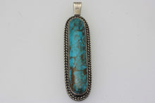 Load image into Gallery viewer, Burro Mountain Long Oval Pendant