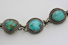 Load image into Gallery viewer, Nevada Turquoise Link Bracelet