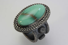 Load image into Gallery viewer, Desert Bloom Variscite Oval Ring