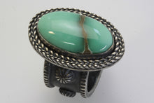 Load image into Gallery viewer, Desert Bloom Variscite Oval Ring