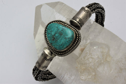Royston Celtic/Viking Weaved Tear Drop Bracelet