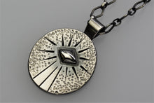 Load image into Gallery viewer, Spacecraft Silver Pendant