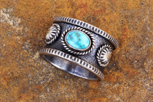 Load image into Gallery viewer, Turquoise Mountain Band Ring